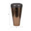 Vase de plancher texturé en céramique pour console - Vase à fleurs contemporain pour table-1882717387