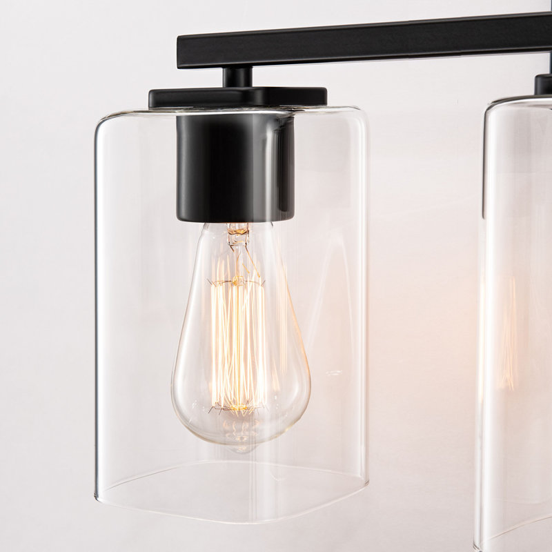 Éclairage pour meuble-lavabo 3 lumières Gualtieri, Noir