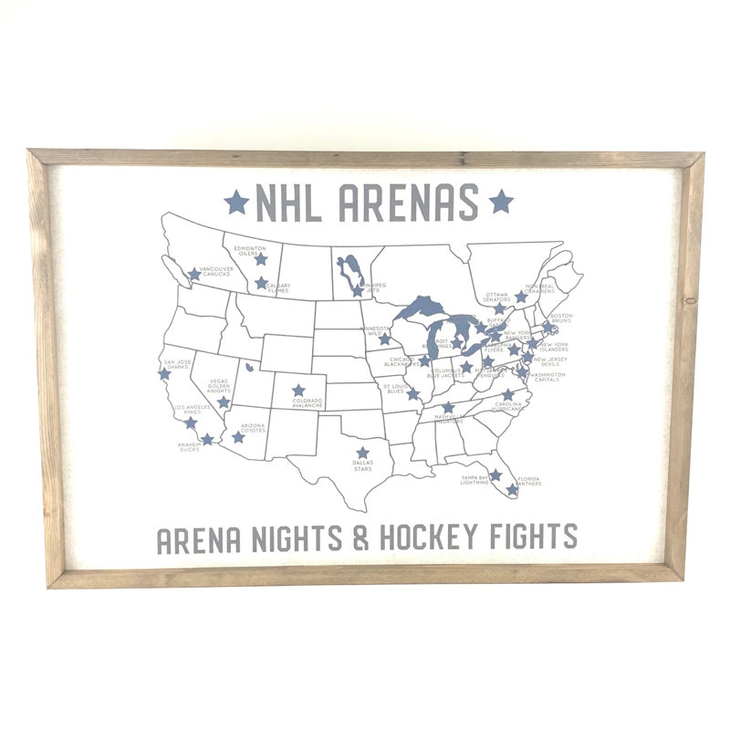 Single Picture Frame Print on Wood