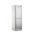 10 Gallon Modern Trash Can with Recycling Bin Combo Dual Compartment Indoor Composting Bin - Silver