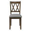 Ensemble de 4 chaises en bois massif