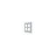 Deltana SWP4771U15 Switch Plate, Quadruple Outlet in Brushed Nickel-84911512