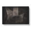 Top of a Black Bass Guitar - Wrapped Canvas-56644236