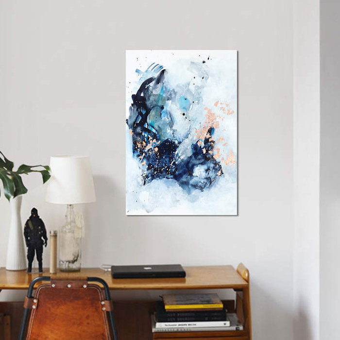 Sana Jamlaney - Print on Canvas, Wrapped Canvas, 20.32 cm H x 30.48 cm W