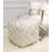 Grandcanyon Cotton Shaggy Pouf, Ivory/Silver-36209227