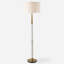 Lampe sur pied en marbre blanc Lavdimir