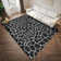Flatweave Chenille Washable Animal Print Rug