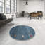Tapis abstrait bleu-1684361670