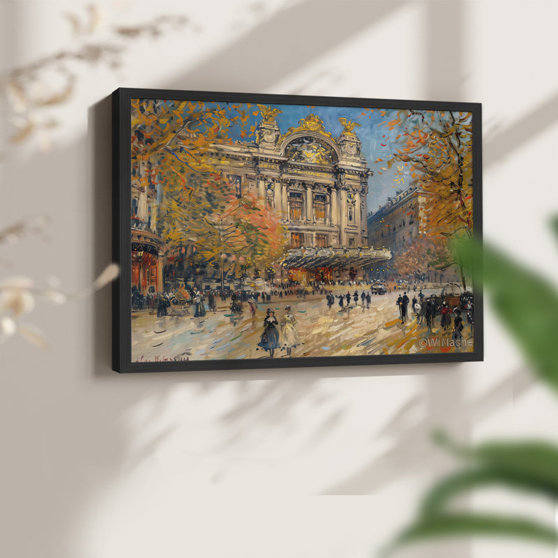 Landscape Series-CXIX -Framed Print - Restickable