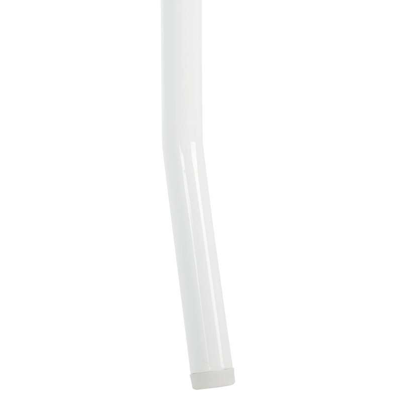 Ensemble de 2 chaises d'appoint Breyonna, Bleu marine/blanc