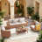 Outdoor 5 - Person Conversation Sets With Cushions
