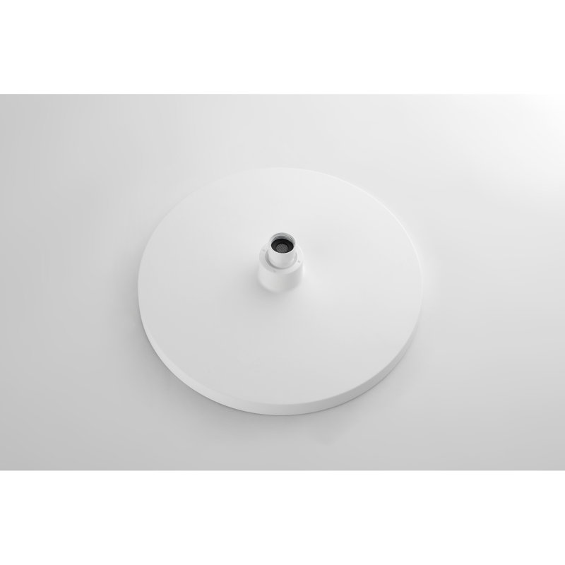 Salle de bain avec pomme de douche à effet pluie de 10 po rendant la douche plus agréable, douche à 4 mains, barre coulissante réglable et porte-savon - Fixations murales en laiton blanc avec pomme de douche incluse, pour