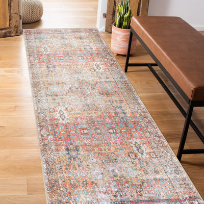 Tapis antidérapant transitionnel délavé à la machine