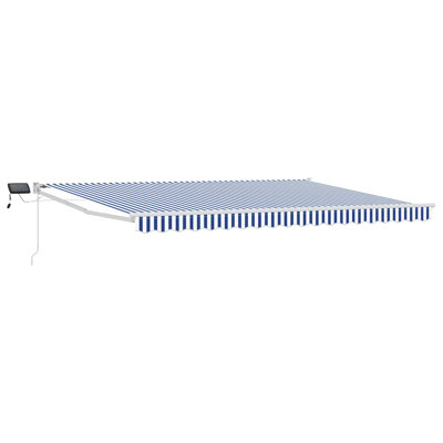 VidaXL Polyester Cover Retractable Patio Awning