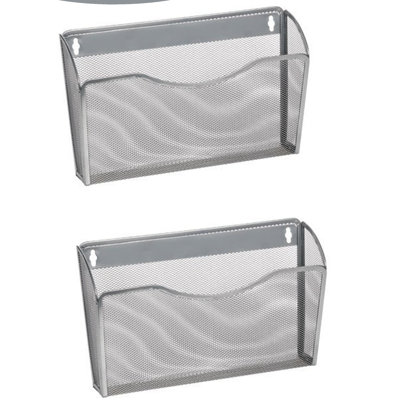 Faulkner Metal Wall Organizer with Wall Baskets