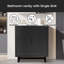 Meuble-lavabo simple 29,5 po avec plateau Littzy-1418102448