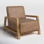Fauteuil d'appoint à profil bas Zurich Kaleo-56618005