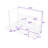 Wooden Floor Bed With Canopy Design, Built-In Shelves And Safety Guardrails-1807193660-1807193657