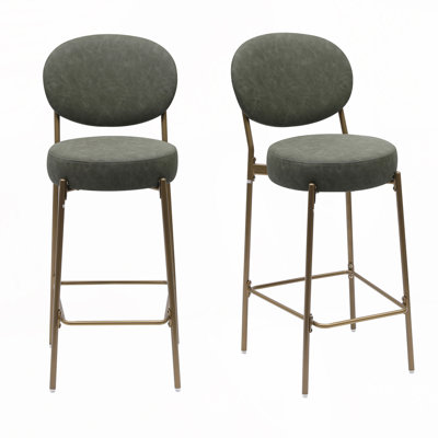 29'' H Seat Height Upholstered Bar Stools