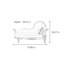 Chaise longue élégante en simili cuir-101515069