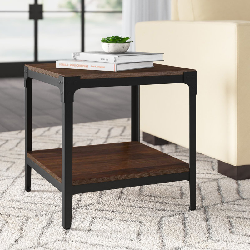 Gravelle End Table Set, Dark Walnut