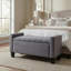 Jade Upholstered Ottoman Storage Bench-113911393