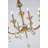 Traditional 8 Light Satin Brass Crystal Chandelier-1169519467-1169519466