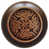 Antique Copper Dark Walnut Wood