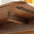 Walnut Colour Solid Oak Round Corner Diagonal Leg Telescopic Table 1.2-1.6M, For 6-8 People To Meet Dining Table Wood (Walnut Colour)
