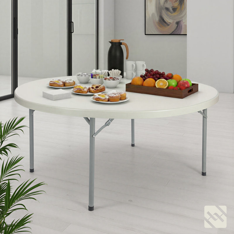 Table de banquet Baldwin, H 29,5 po x L 71 po x P 71 po