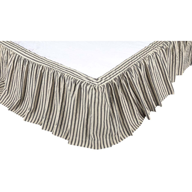 Ashmont Twin Cotton Bed Skirt with Split Corner