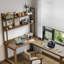 Bureau en bois massif en L noyer clair-1416659080-1416659081