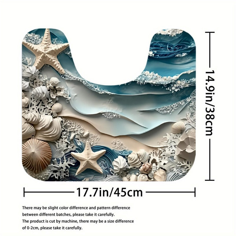Ensemble de 3 tapis de bain Ocean