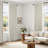 Linen Blackout Curtains, Pinch Pleat Back Tab Full Blackout Drapes Farmhouse Boho Curtains for Window,(Set of 2,With Hooks and Rings)-1784231631-1784231626