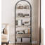Bibliothèque géométrique en aluminium H 70,87 "x l 23,62" Biana-1882187216