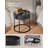 Nesting Coffee Tables with Hidden Storage and Top Tray-1585147005