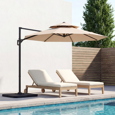 Parasol en porte-à-faux Pulk