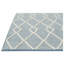 Tapis ivoire / bleu ardoise en laine tissé à la main Montesano-2142790540