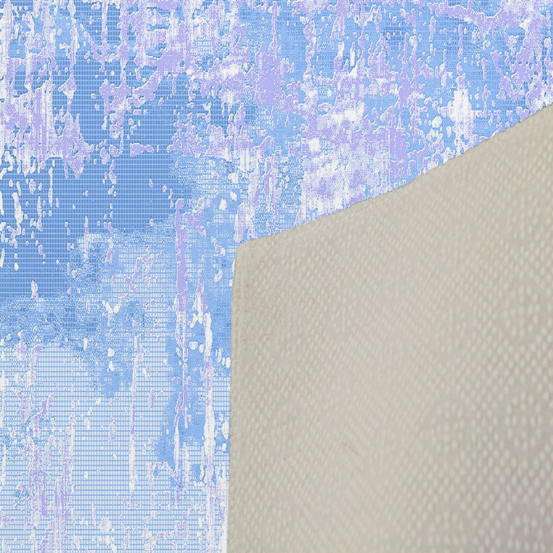 Stylish Hall Carpet (3.3 x 6.6 ft), 100% Polyester, 0.3 in Pile Height | Antibacterial, PVC Non-Slip Underside | 3D Digital Printing, Machine Washable | Perfect for Entryways & Living Spaces, Durable & Easy Care