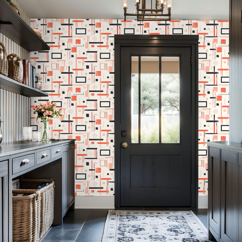 Papier peint auto-adhésif à carreaux Glen