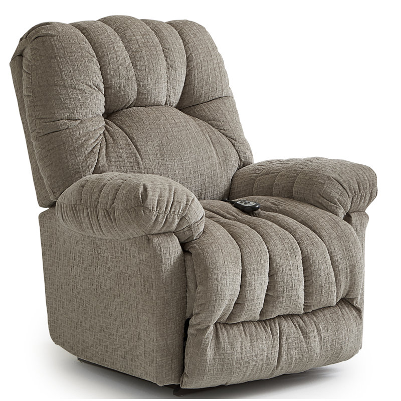 Conen Power Recliner, Fog Grey Performance, Power