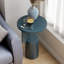 Petite table de bout moderne avec base géométrique-1844323450