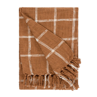 Beni Plain Weave / Muslin Throw Blanket
