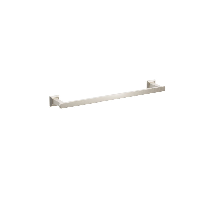 Towel Bar, 1.625" H x 19.375" L x 3.125" D, Satin Nickel
