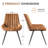 Modern Dining Chairs, Tech Fabric Upholstery with Stylish Design, Sofa-Level Cushioning, Pet-Friendly, Durable Scratch Resistant, for Kitchen, Dining Room or Home Office-32018537-16849741