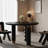 Select a high-end solid wood table set-108072029