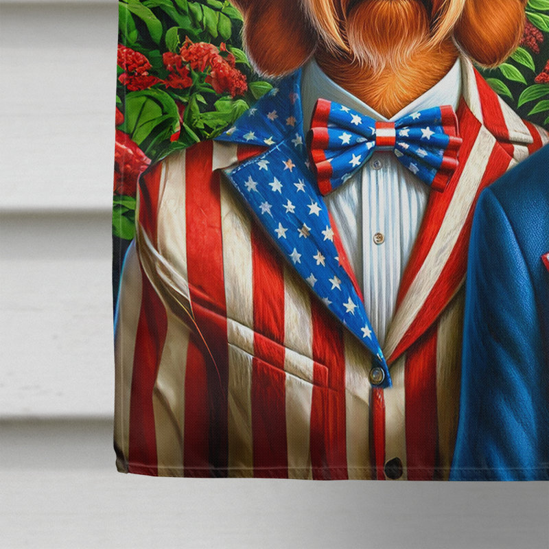 Drapeau «All American House», Loutre à rayures rouges