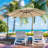 Hylan HDPE 4-Piece 176Lb. Fillable Patio Umbrella Base Stand
