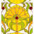 20"W X 30"H Picadilly Stained Glass Window