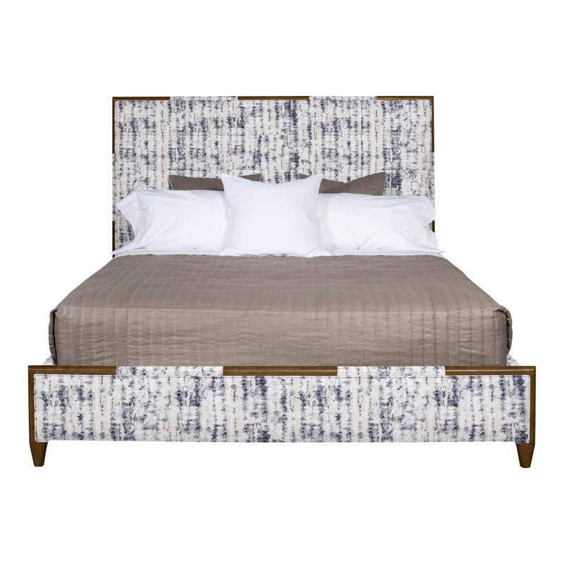 Lit à panneau tapissier très grand Thom Filicia Home California, Casablanca, Marina Ozark, Grand lit